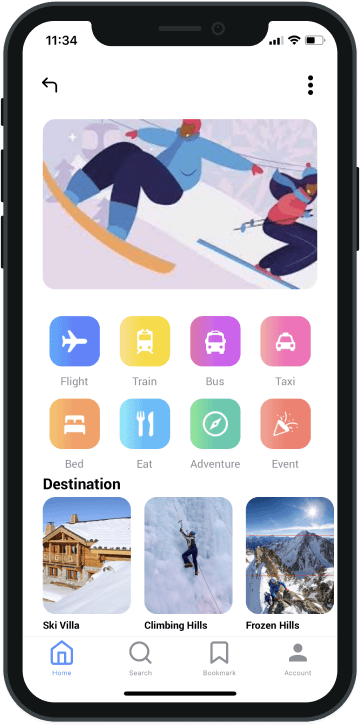 Booking trip